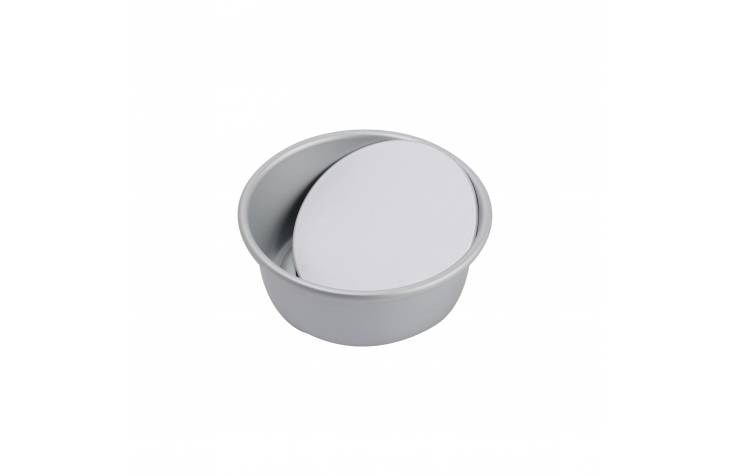 Cake Baking Tray Round Sliver 4 inch