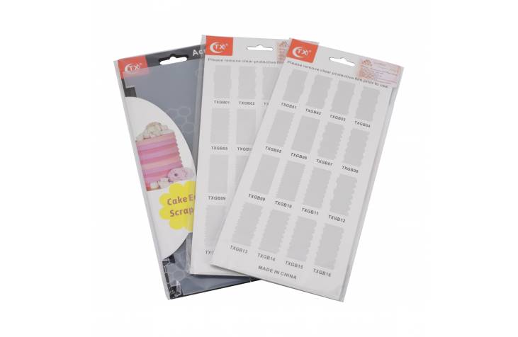 Scraper Clear Sawtooth Big