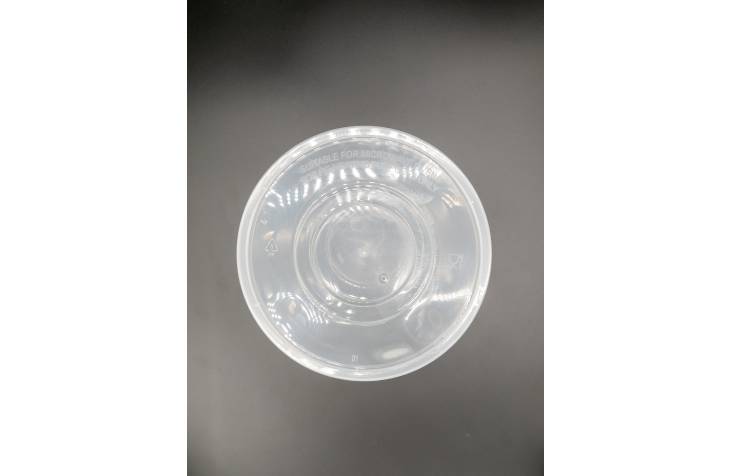 Transparent Container Round / Take Away Food Box / Take Out Packing Box / Disposable Lunch Box 2000ml (10pcs)